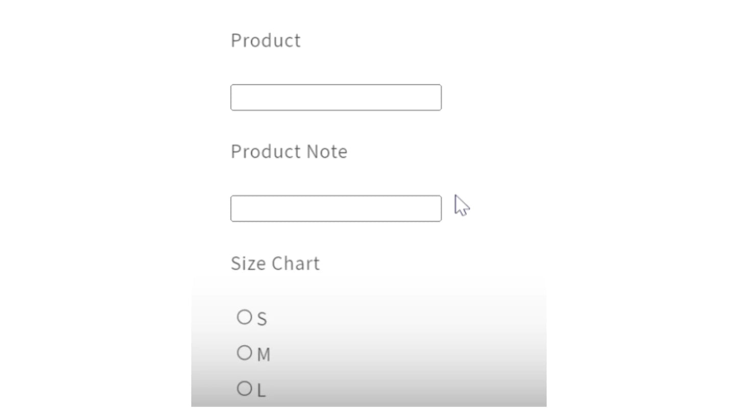 Flexible Product Options