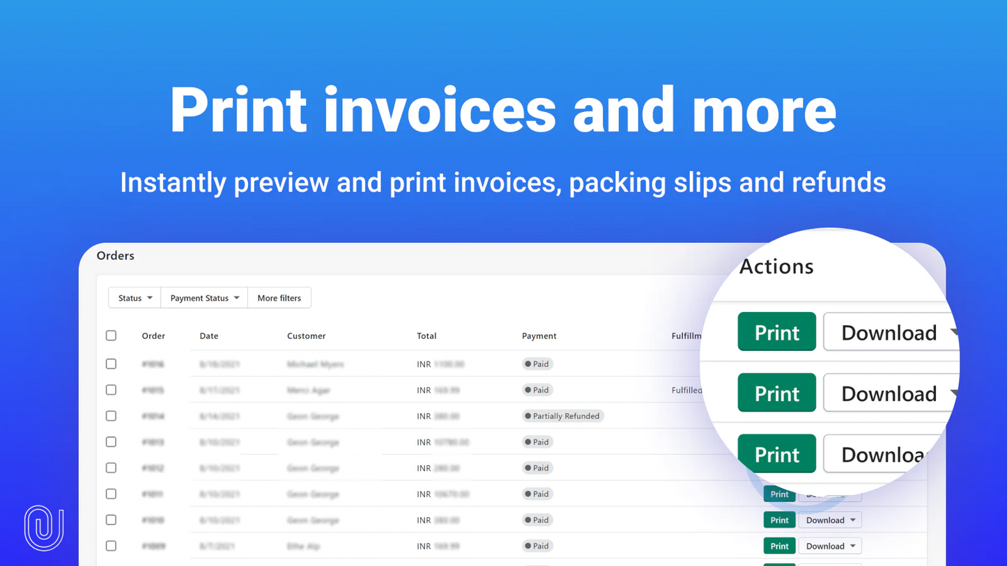 Invoice & Order PDF Creator