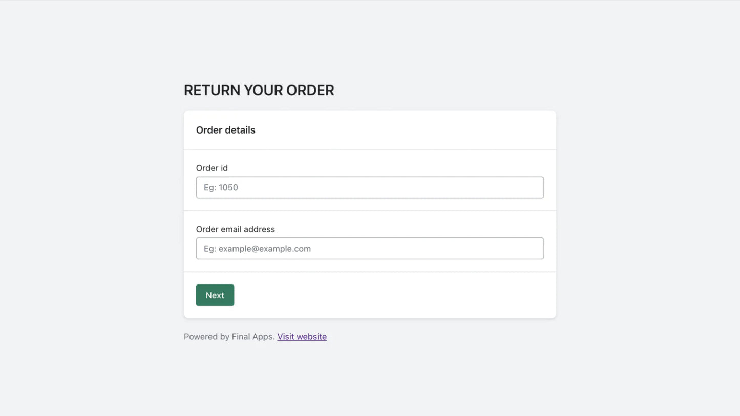 Esay Returns & Exchanges